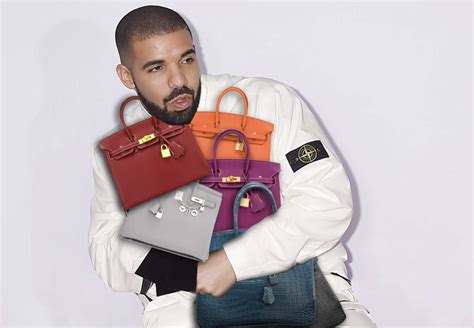 drake hermes bag